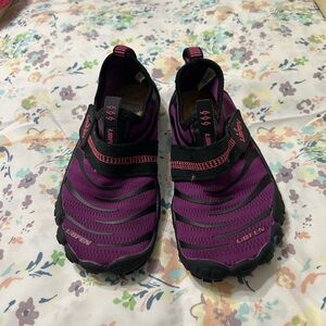 UBFEN Kids Water Shoes - Purple and Black